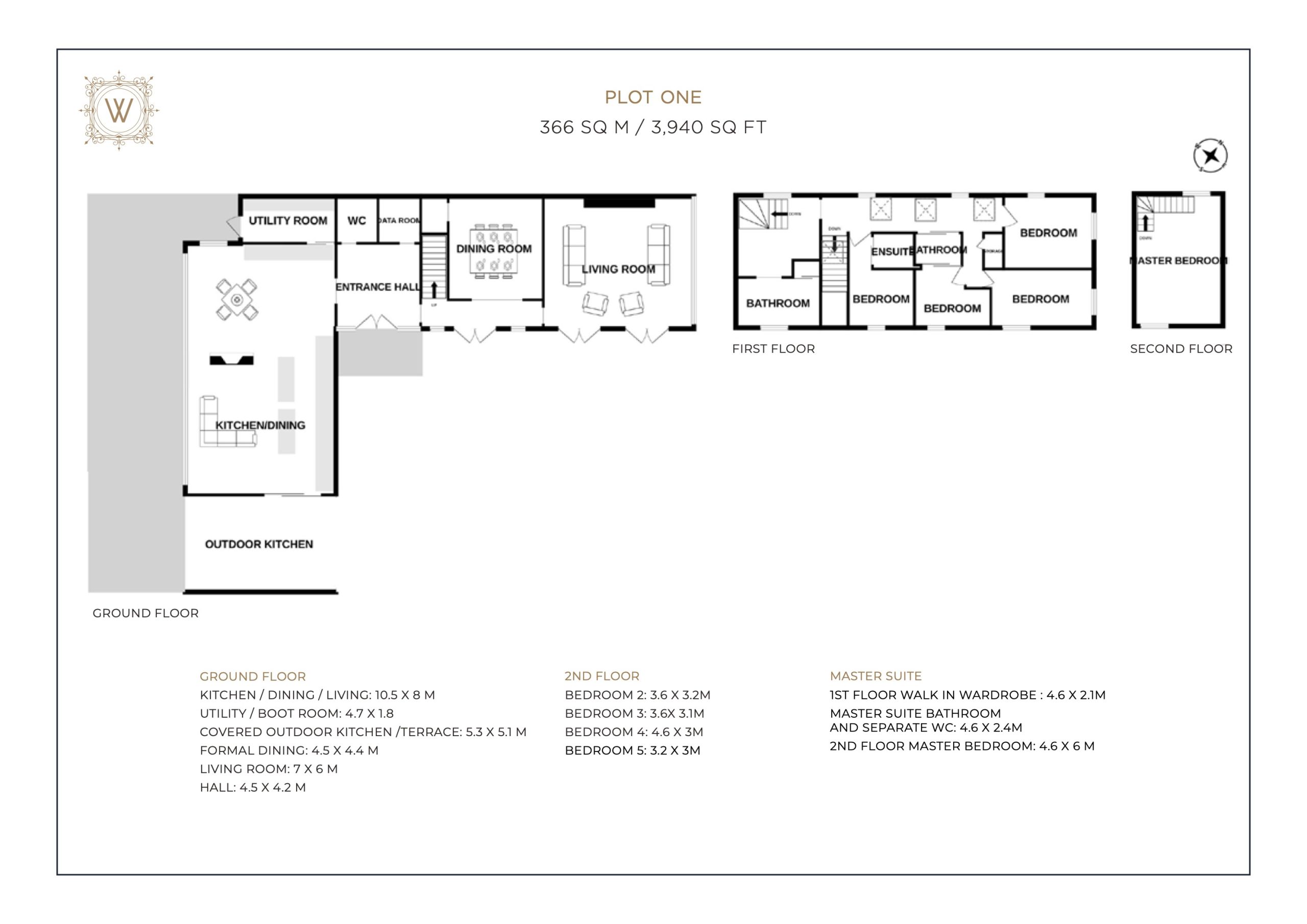 Water Tower Plot 1 Floor plan Water Tower Plot 1 Floor plan